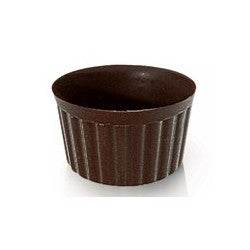 Copo Chocolate Dark 35x23x28mm - Chocovic